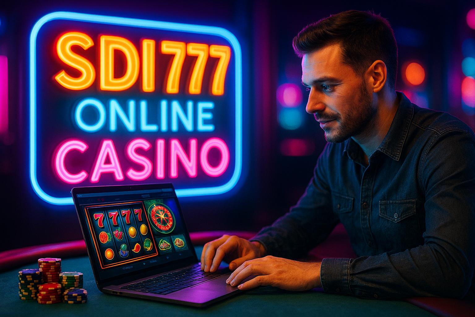 Jogos de cassino online inovadores e emocionantes na SDI777