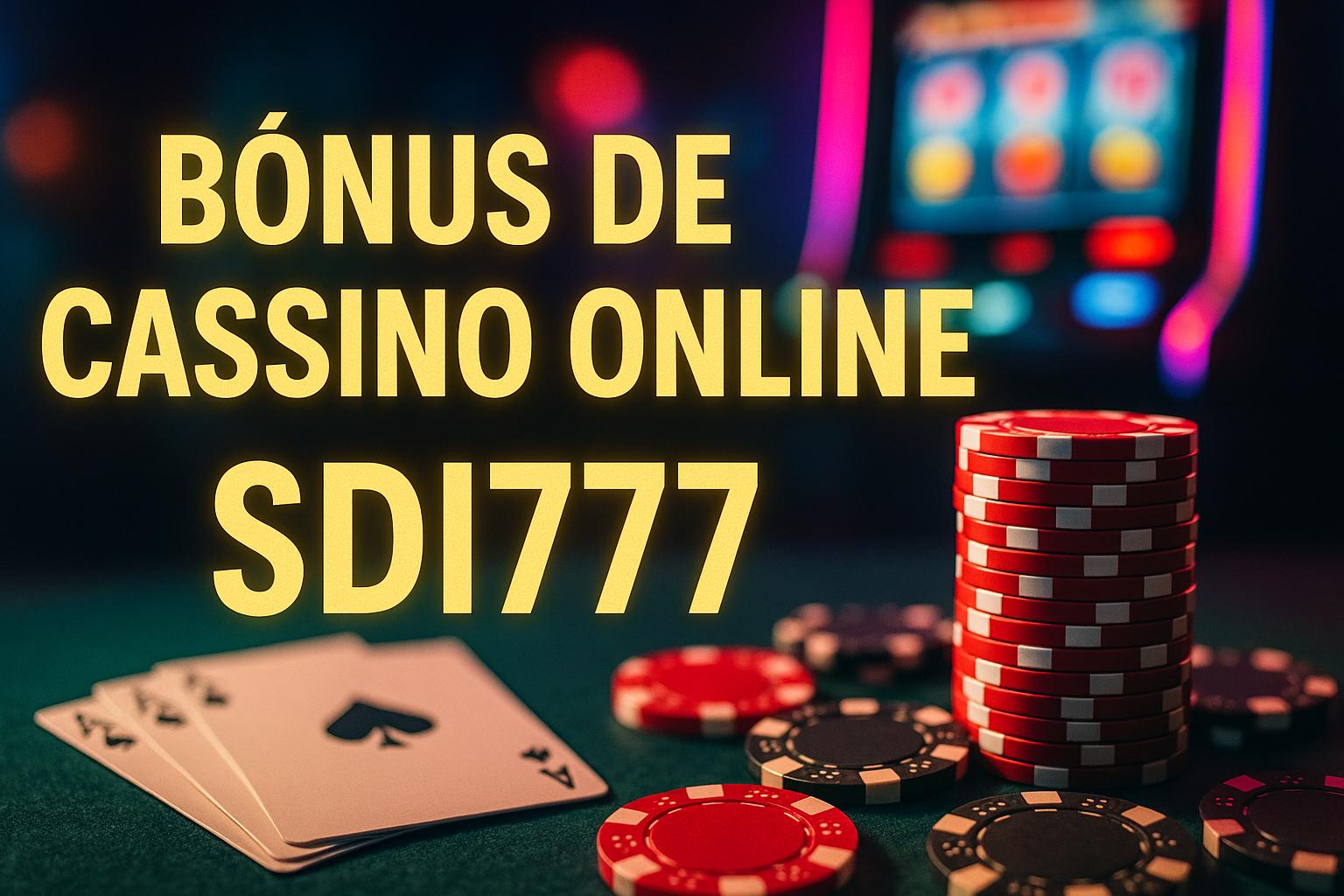O bônus promocional SDI777 é uma ótima maneira de começar sua aventura