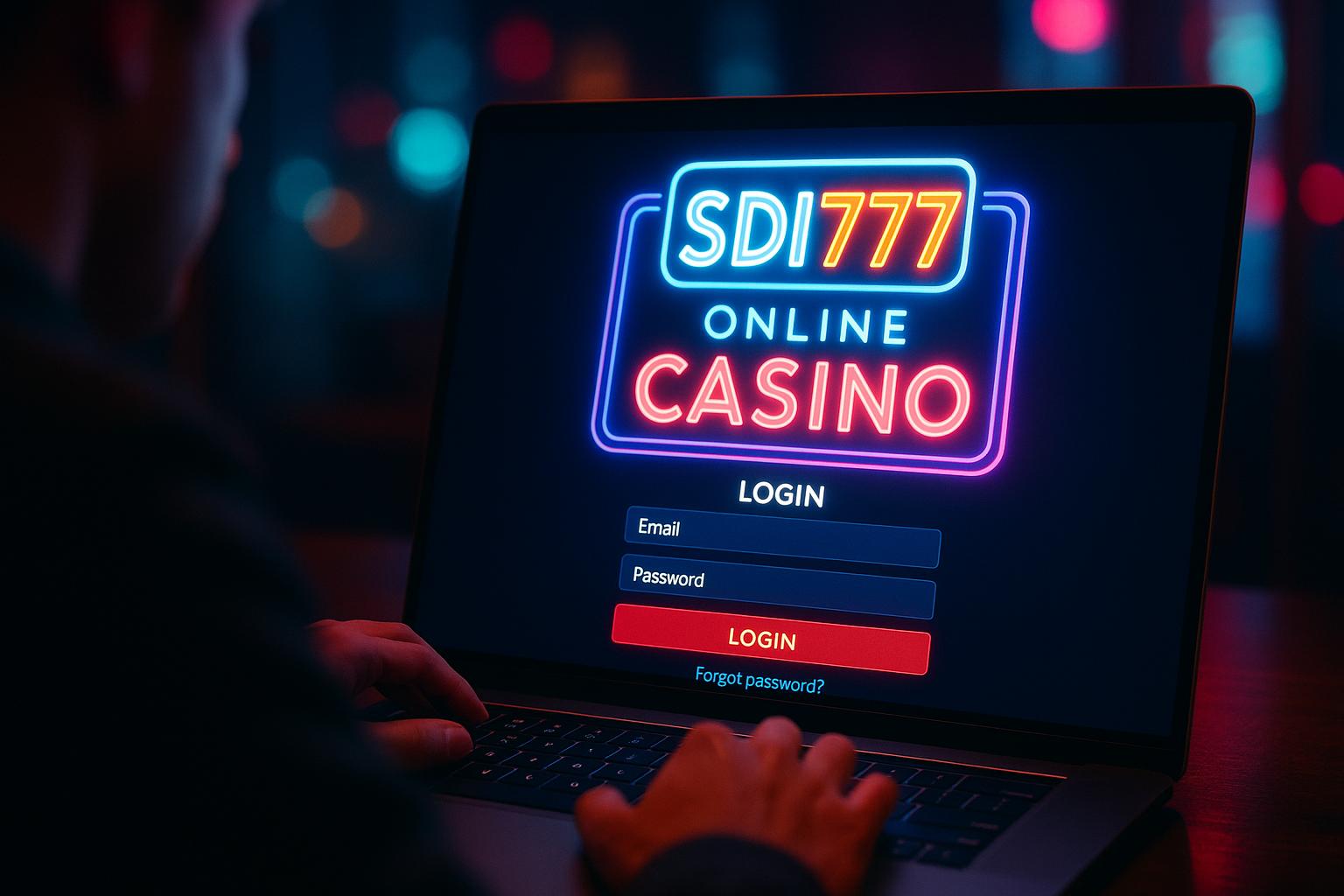 Criar uma nova Conta no plataforma SDI777