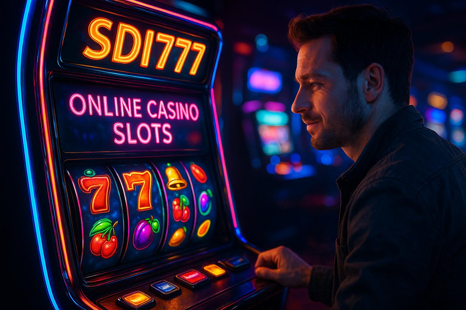 Explore o mundo das slot machines no SDI777 Casino